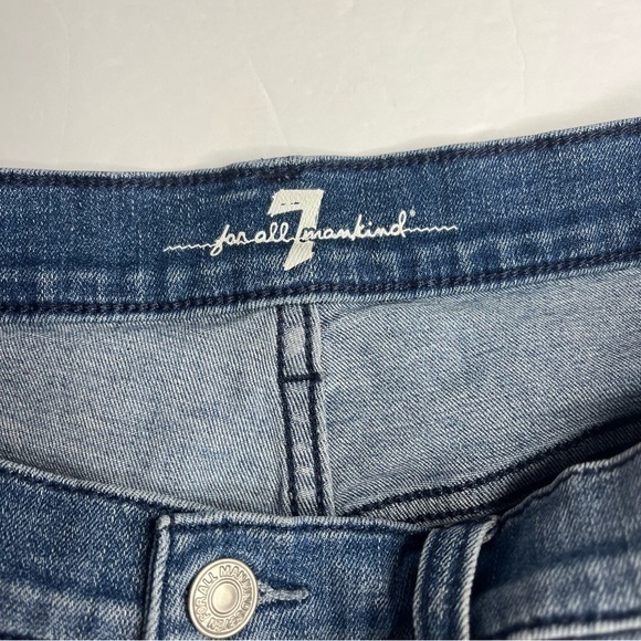 7 For All Mankind Denim Jean Shorts 31 - Picture 4 of 4